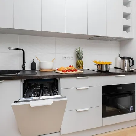 ホテル Okrzei With Balcony & Parking Seaside By Renters *